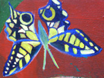 blauer Schmetterling Gabriela Sieber